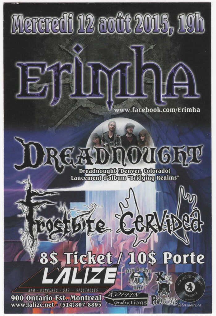 ERIMHA DREADNOUGHT FROSTBITE CERVIDEA
