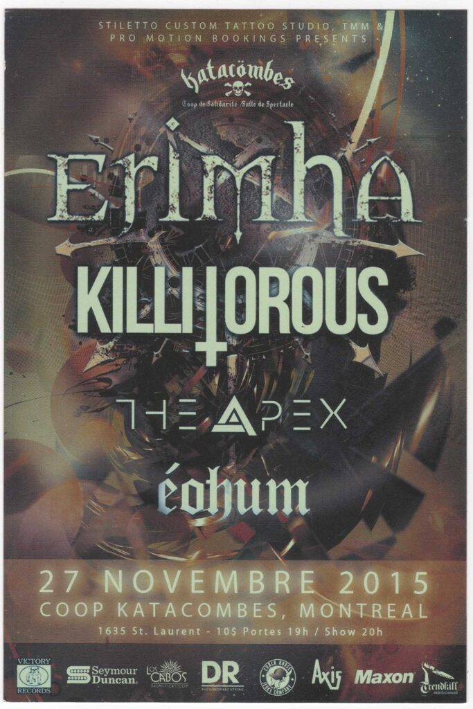 ERIMHA KILLITOROUS THE APEX ÉOHUM