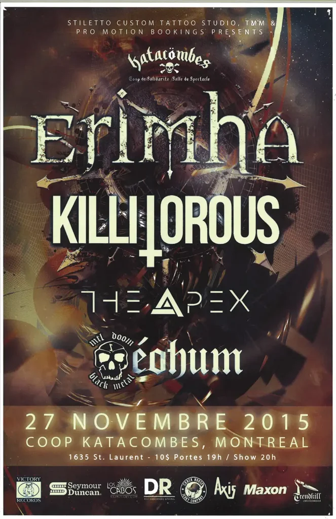 ERIMHA KILLITOROUS THE APEX ÉOHUM