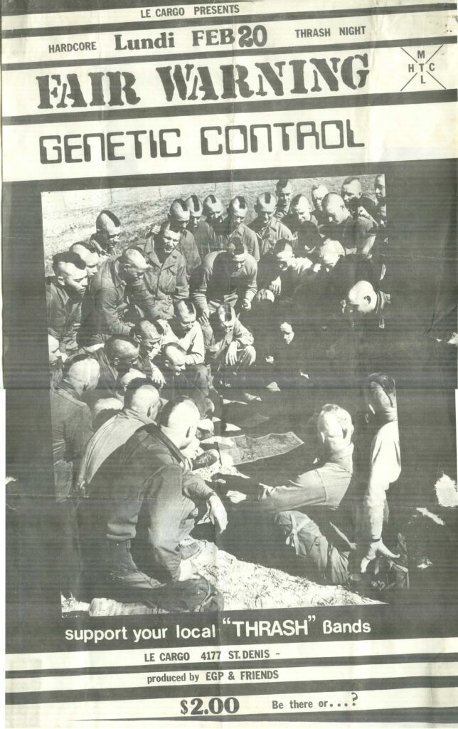 FAIR WARNING GENETIC CONTROL