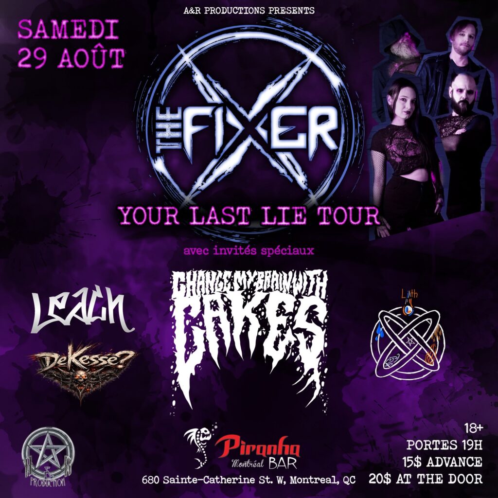 THE FIXER CHANGE MY BRAIN WITH CAKES LEACH LILITH DE KESSÉ