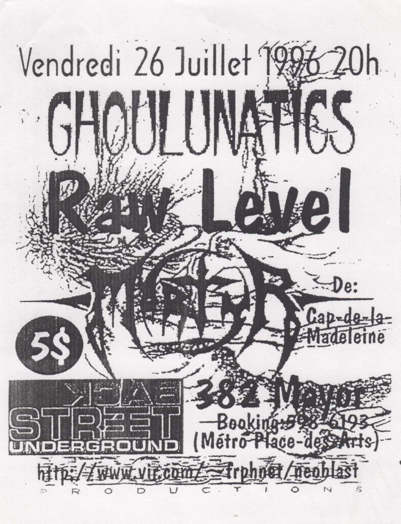 GHOULUNATICS RAW LEVEL MARTYR