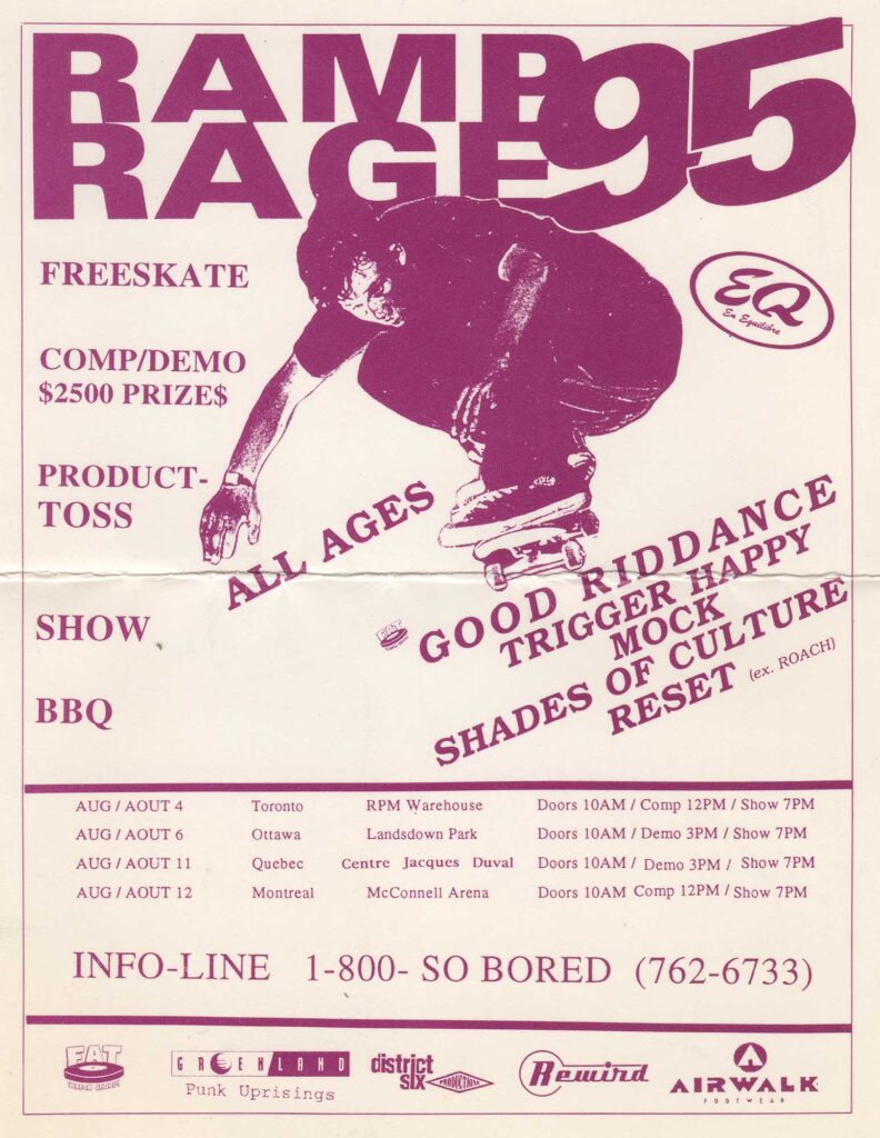 GOOD RIDDANCE TRIGGER HAPPY MOCK SHADES OF CULTURE RESET RAMP RAGE