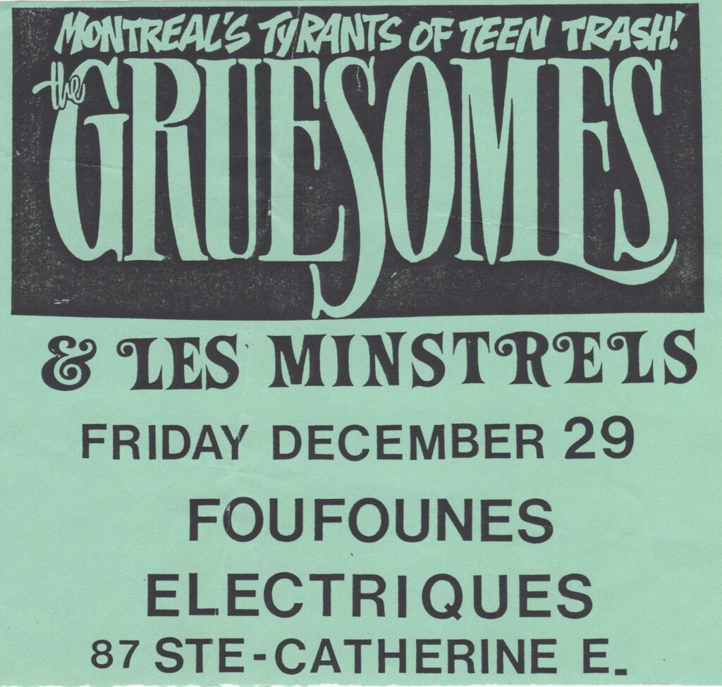 THE GRUESOMES THE MINSTRELS