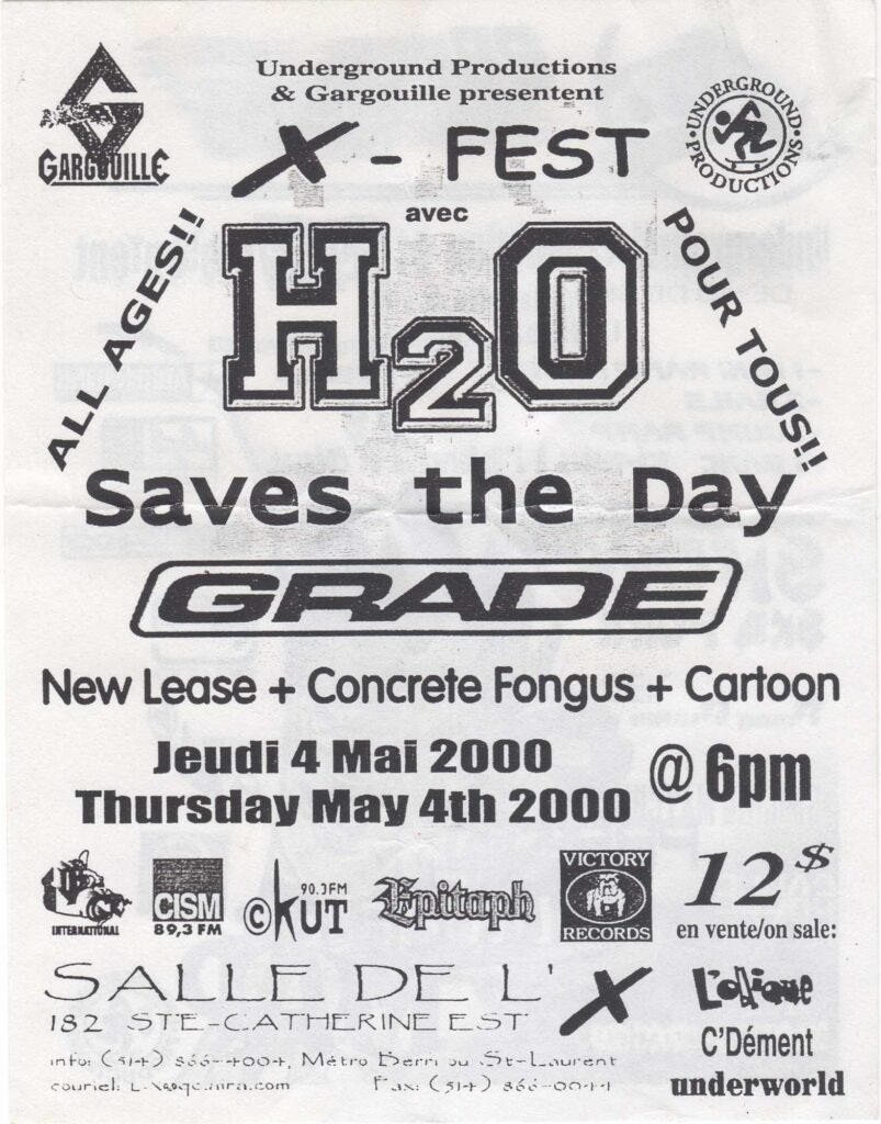 H2O SAVES THE DAY GRADE NEW LEASE CONCRETE FONGUS CARTOON