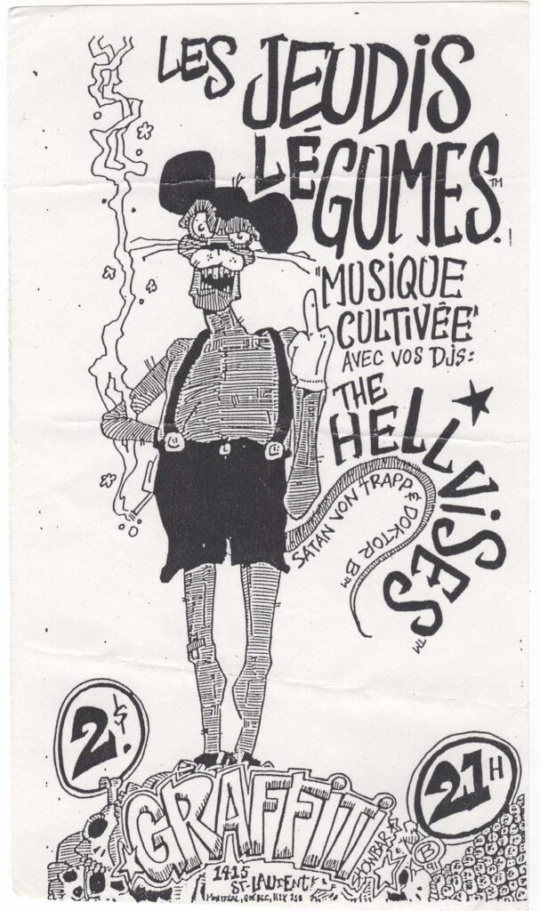 THE HELLVISES DJ SATAN VON TRAPP DOKTOR B