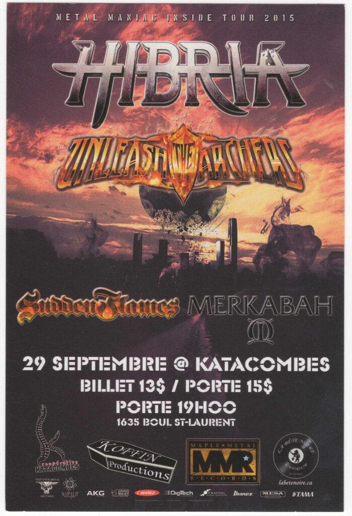 HIBRIA UNLEAS THE ARCHERS SUDDEN FLAMES MERKABAH