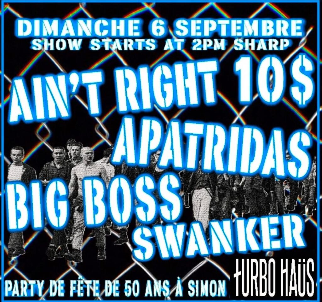 AIN’T RIGHT APATRIDAS BIG BOSS SWANKER
