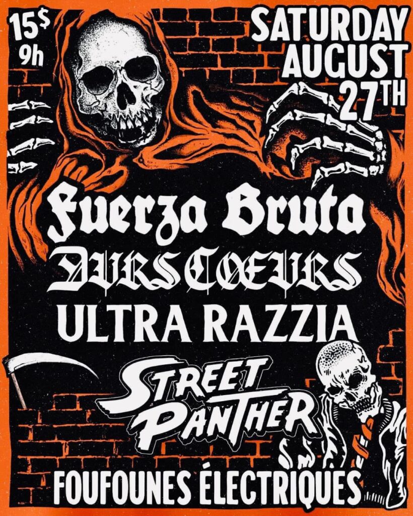 FUERZA BRUTA DURS COEURS ULTRA RAZZIA STREET PANTHER