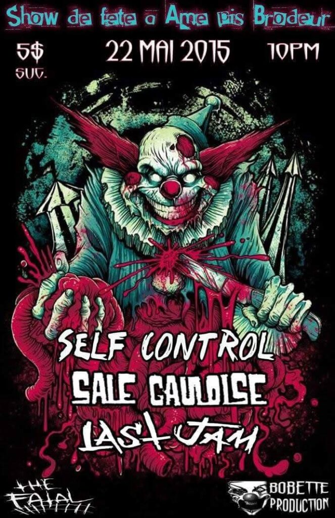 SELF CONTROL SALE GAULOISE LAST JAM