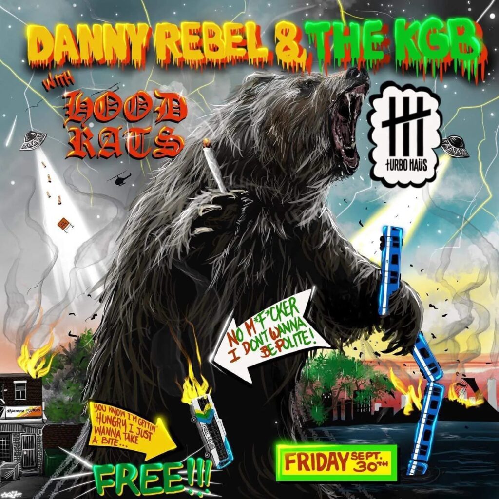DANNY REBEL & THE KGB HOOD RATS