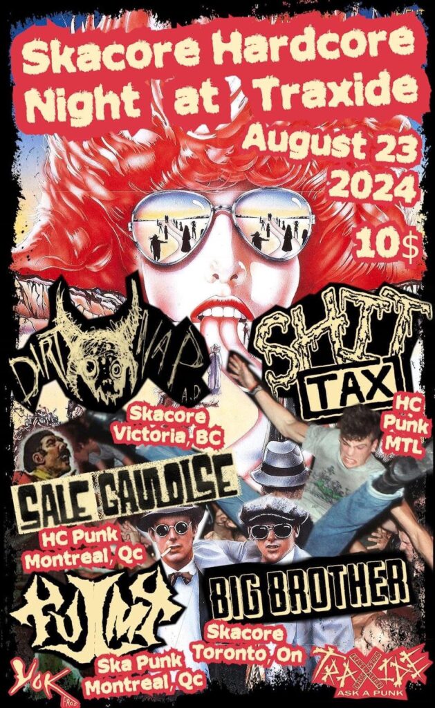 DIRT NAP SHIT TAX SALE SALE GAULOISE BIG BROTHER