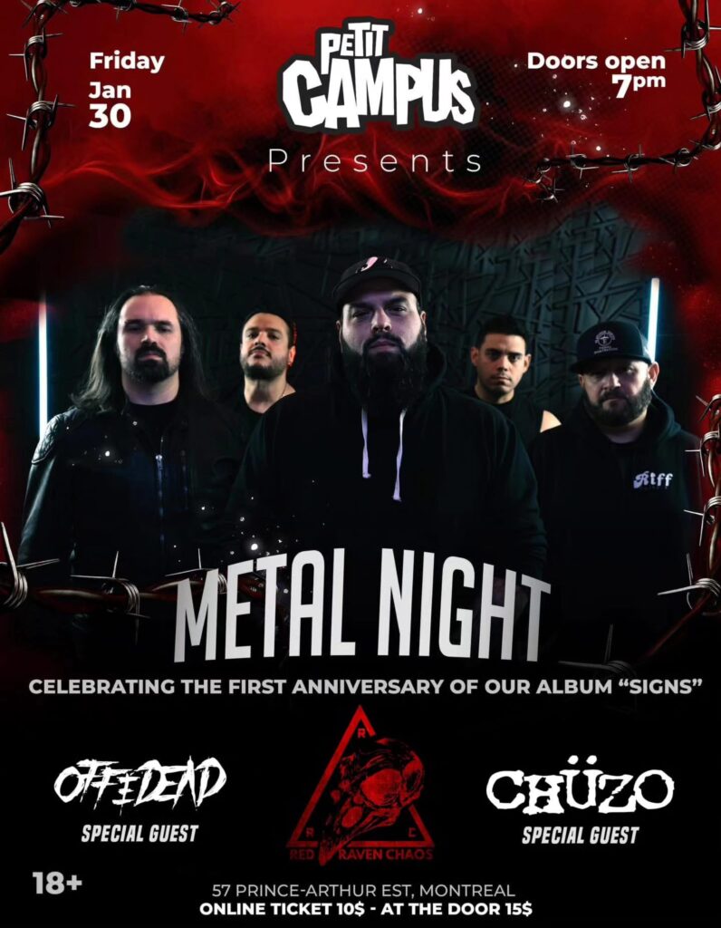 RED RAVEN CHAOS OFF & DEAD CHÜZO