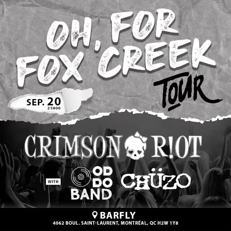 CRIMSON RIOT OD DO BAND CHÜZO