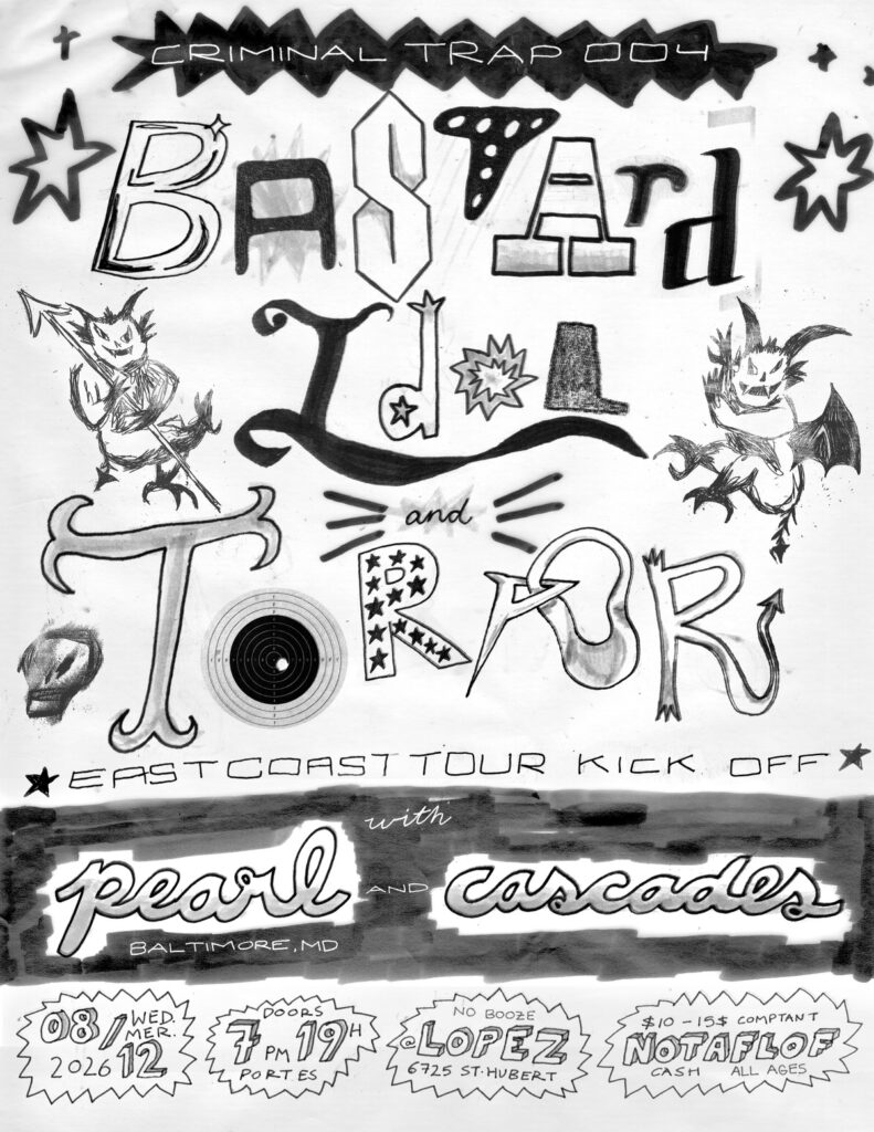 BASTARD IDOL TORPOR PEARL CASCADES