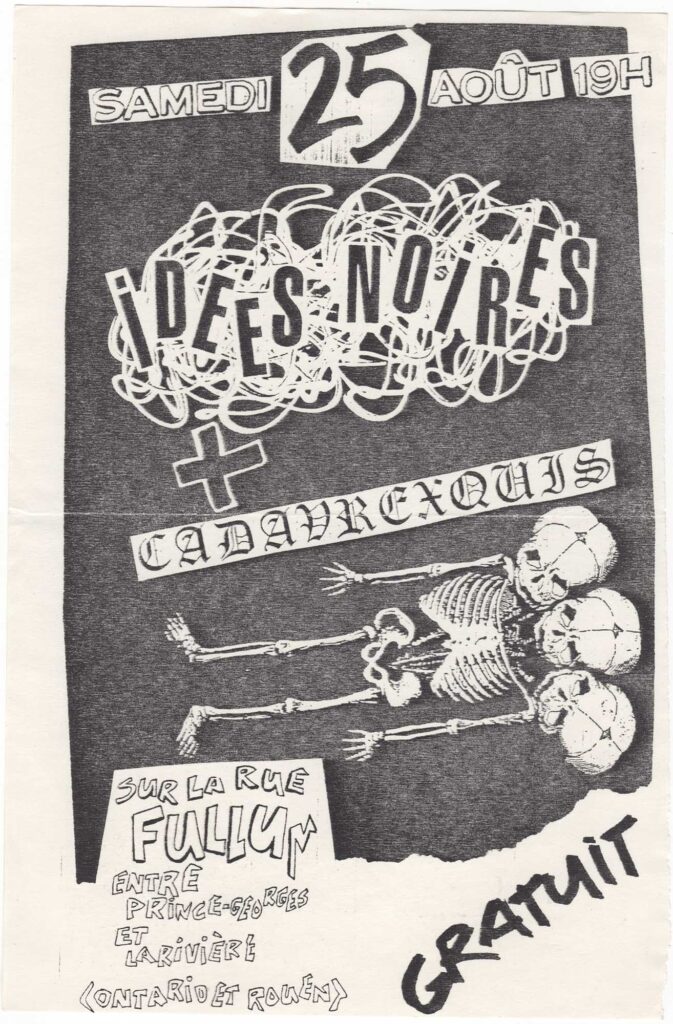 IDÉES NOIRES CADAVREXQUIS