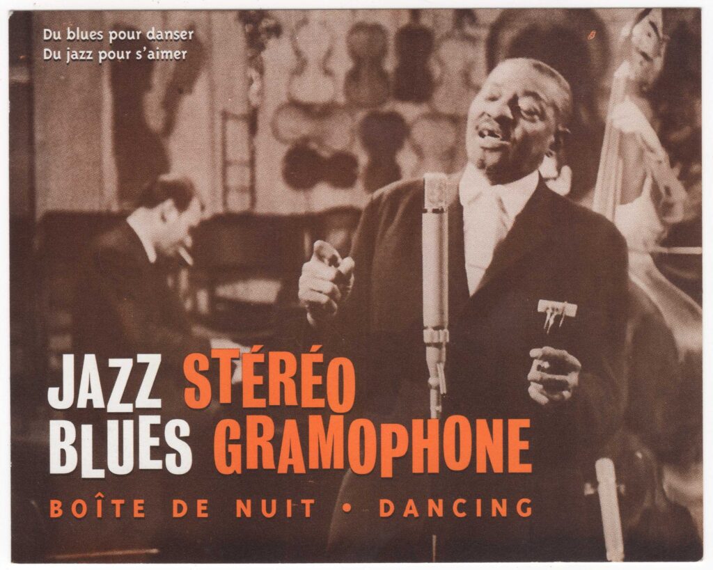 JAZZ STEREO BLUES GRAMOPHONE BOÎTE DE NUIT