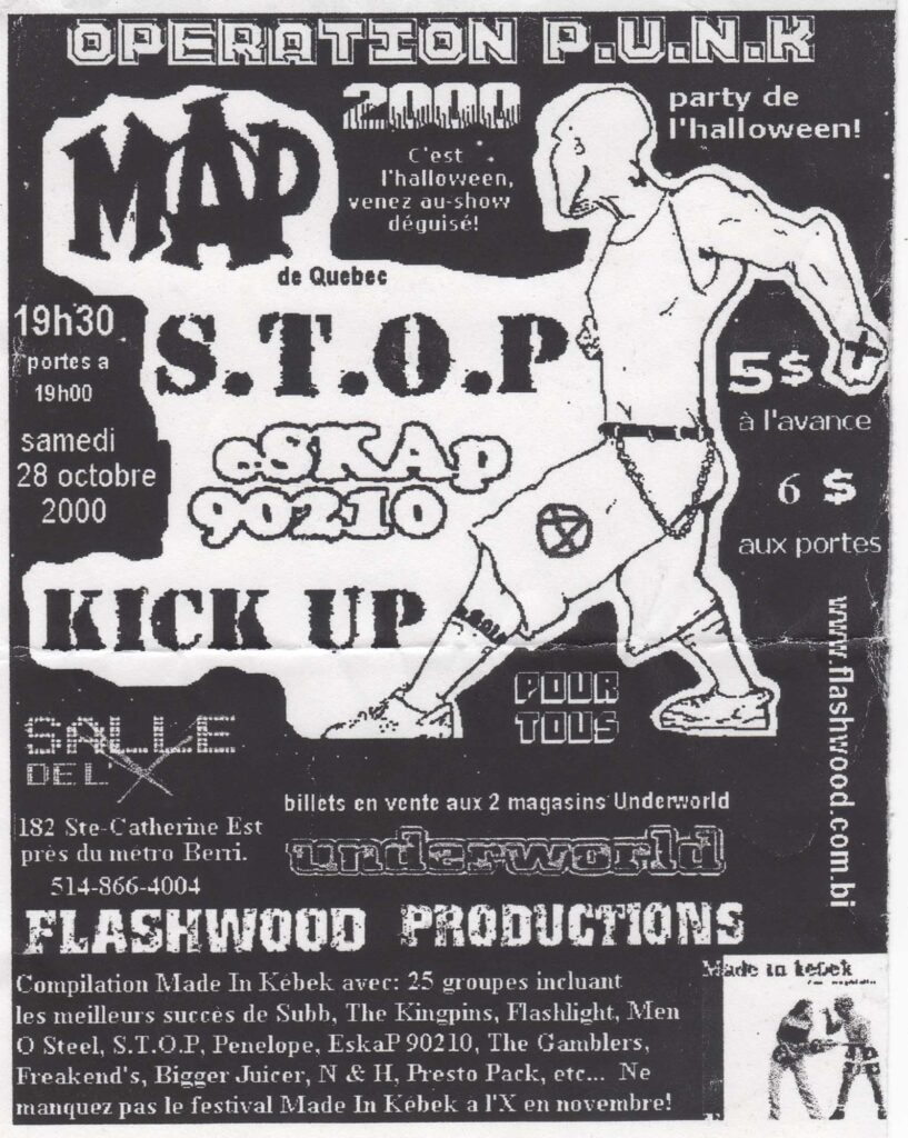 MAP STOP ESKAP 90210 KICK UP