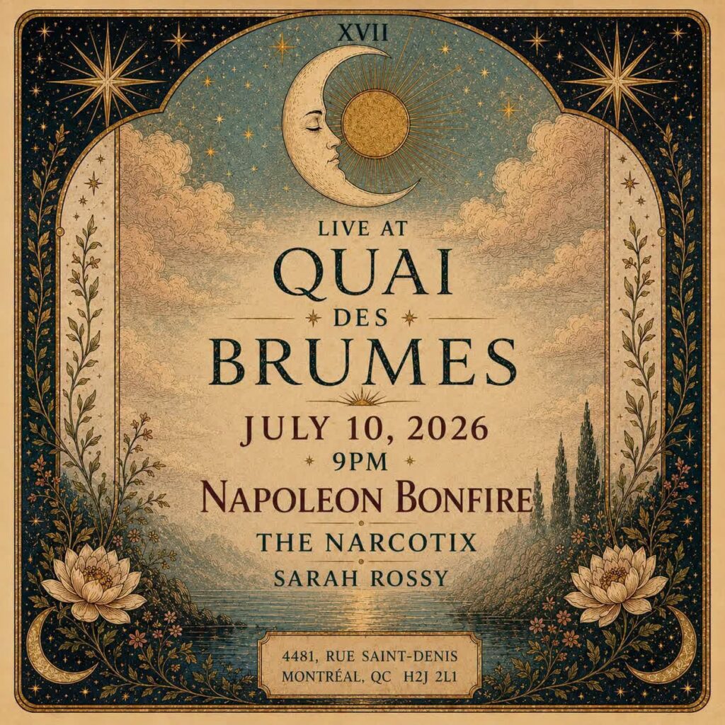 NAPOLEON BONFIRE THE NARCOTIX SARAH ROSSY