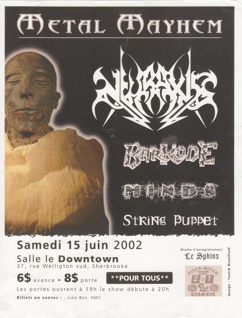 NEURAXIS BARKODE MINDS STRING PUPPET