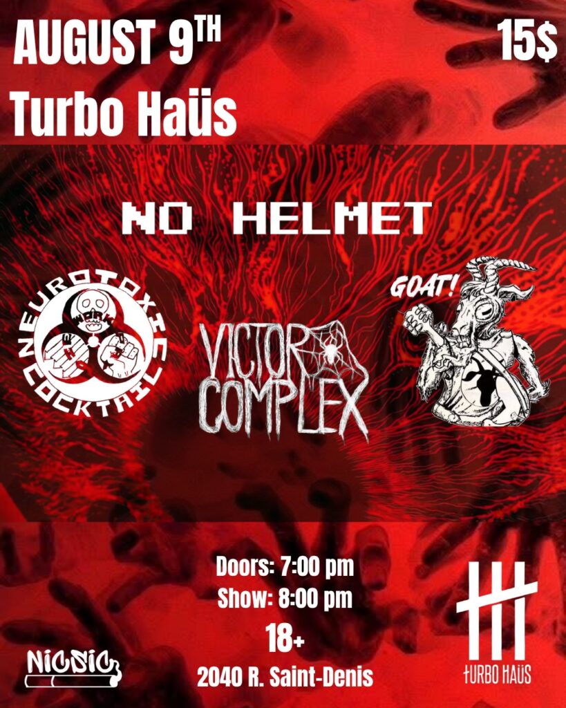 NEUROTIC COCKTAIL NO HELMET VICTOR COMPLEX GOAT
