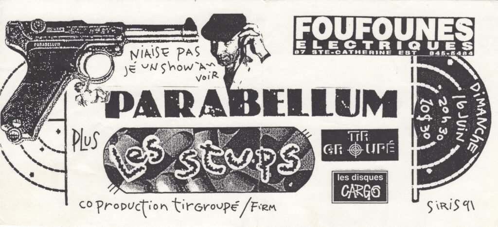 PARABELLUM LES STUPS