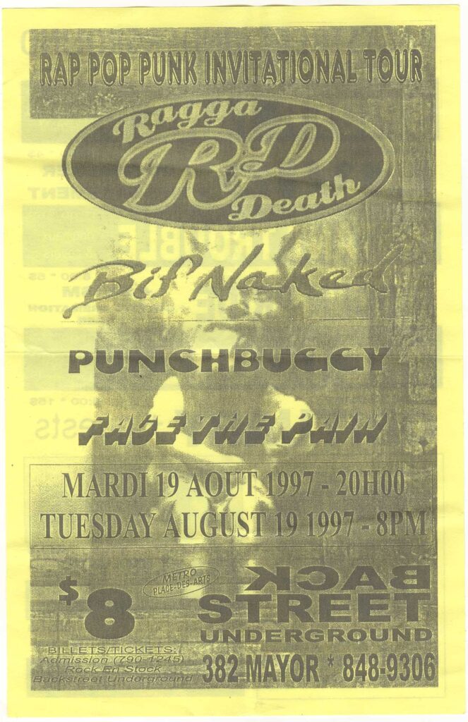 RAGGADEATH BIF NAKED PUNCHBUGGY FACE THE PAIN