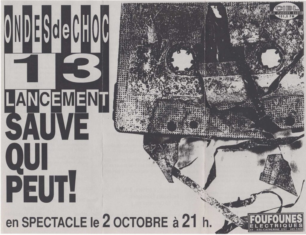 SAUVE QUI PEUT ONDE DE CHOC