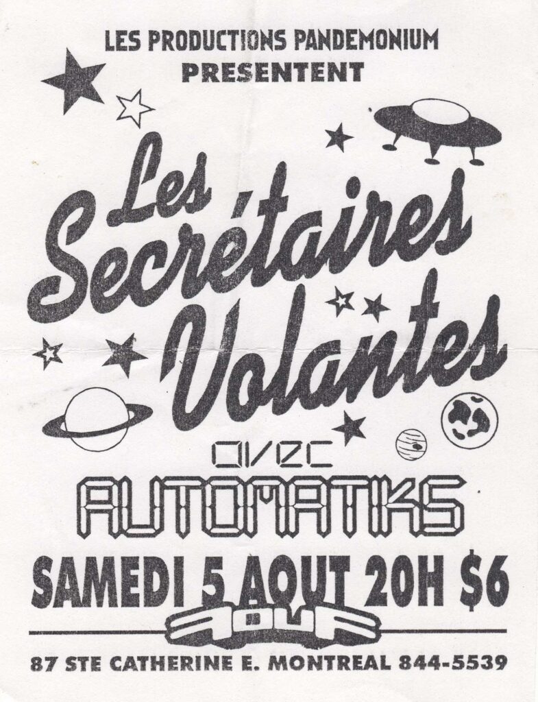 LES SECRÉTAIRES VOLANTES AUTOMATIKS