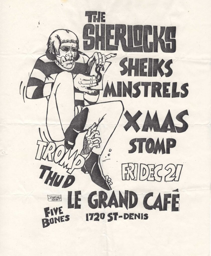 THE SHERLOCKS THE SHEIKS THE MINSTRELS