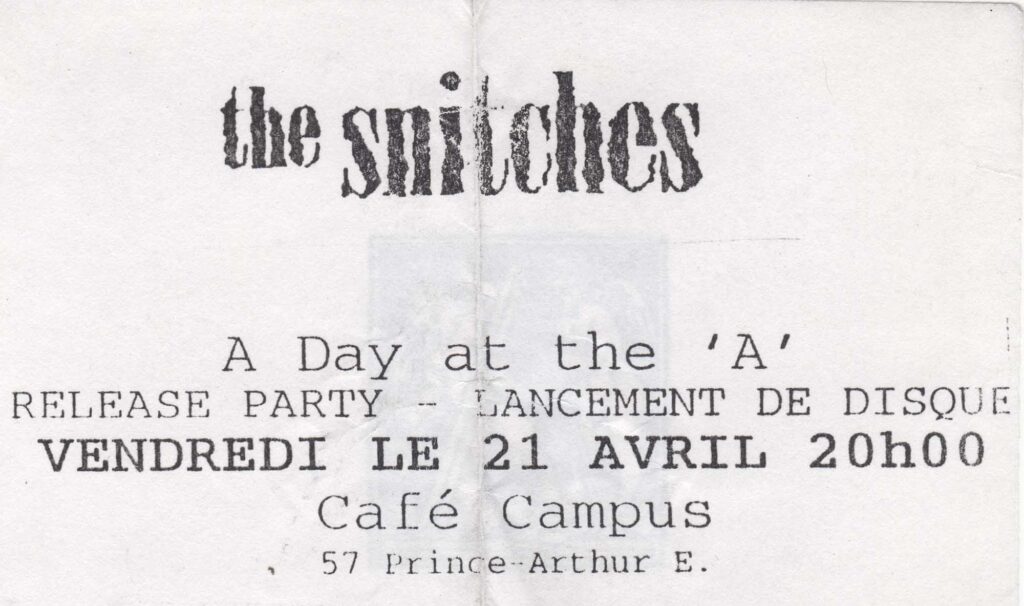 THE SNITCHES
