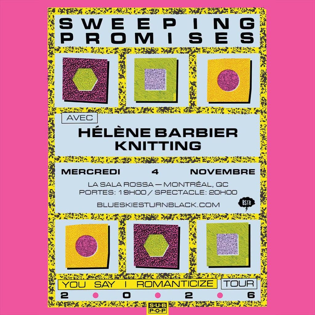 SWEEPING PROMISES HÉLÈNE BARBIER KNITTING