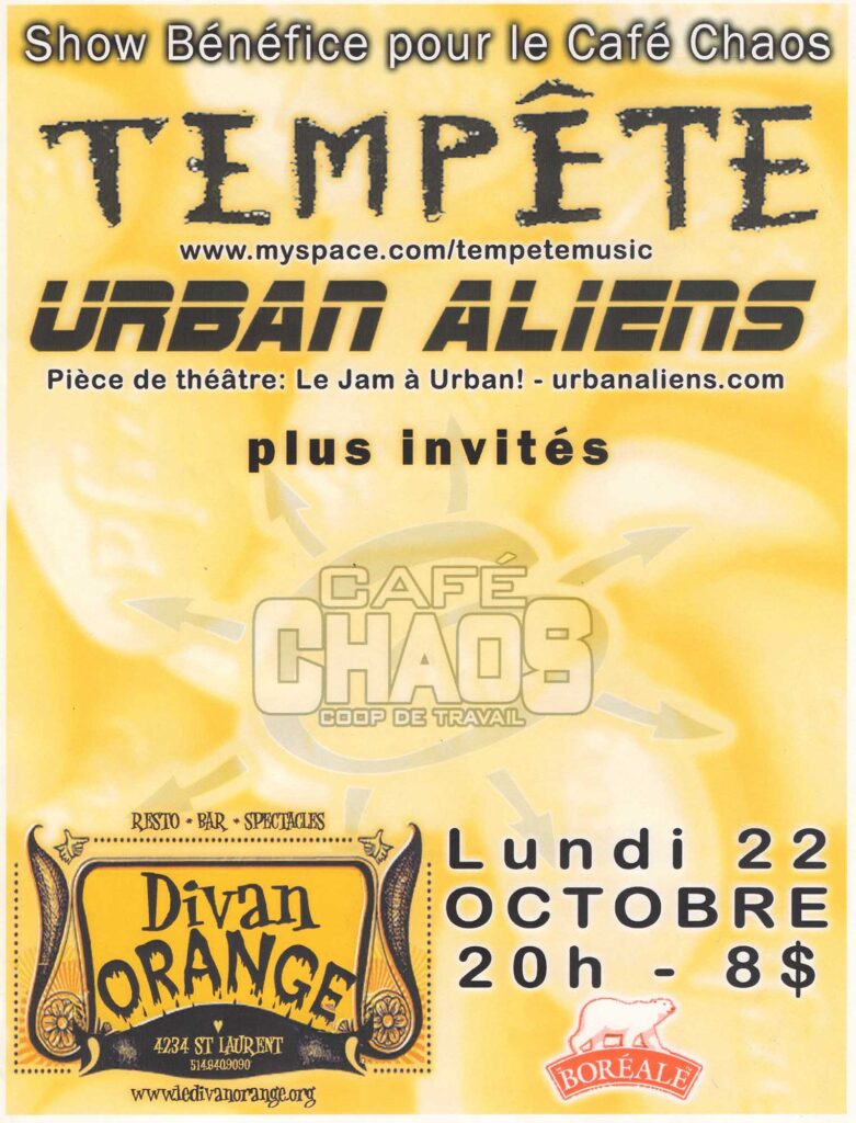 TEMPÊTE URBAN ALIENS