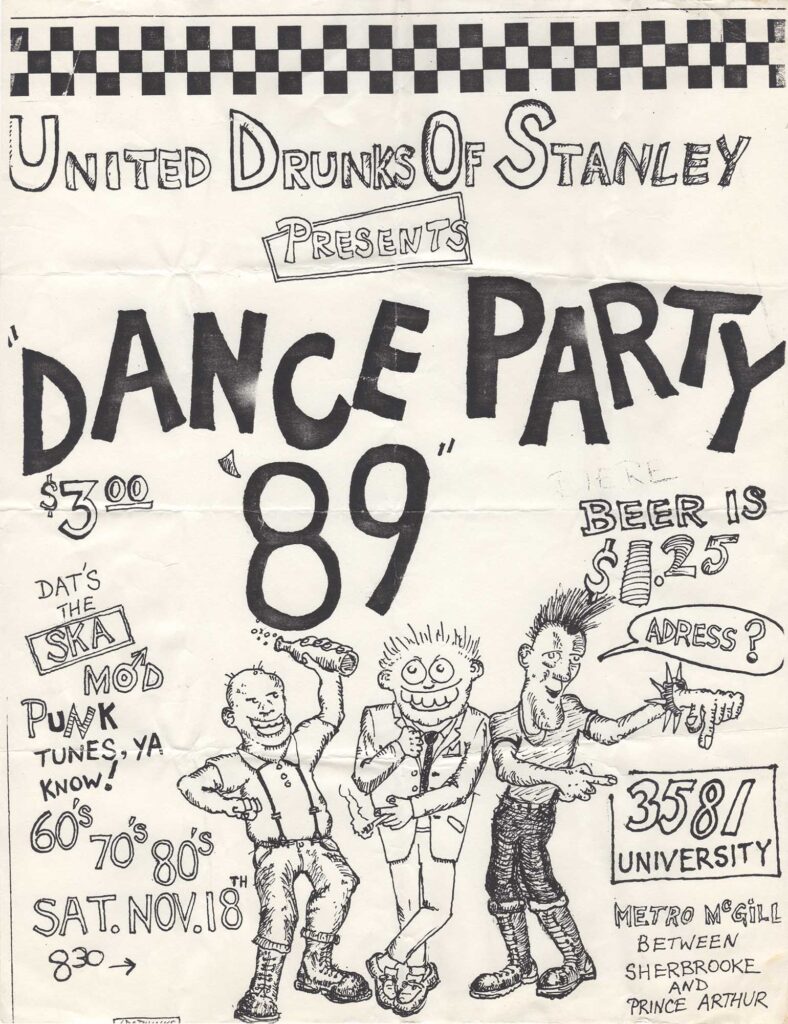 UNITED DRUNKS OF STANLEY PRESENTS DANCE PARTY 89