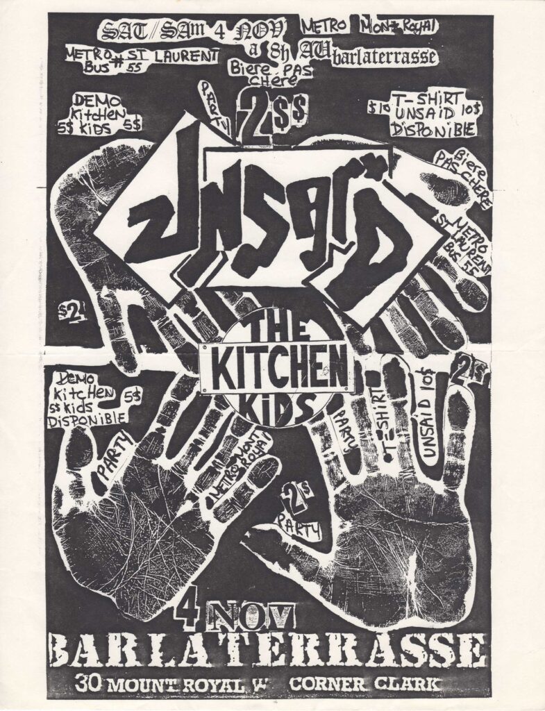 UNSAID THE KITCHEN KIDS