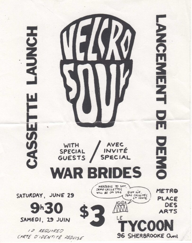 VELCRO SOUL WAR BRIDES