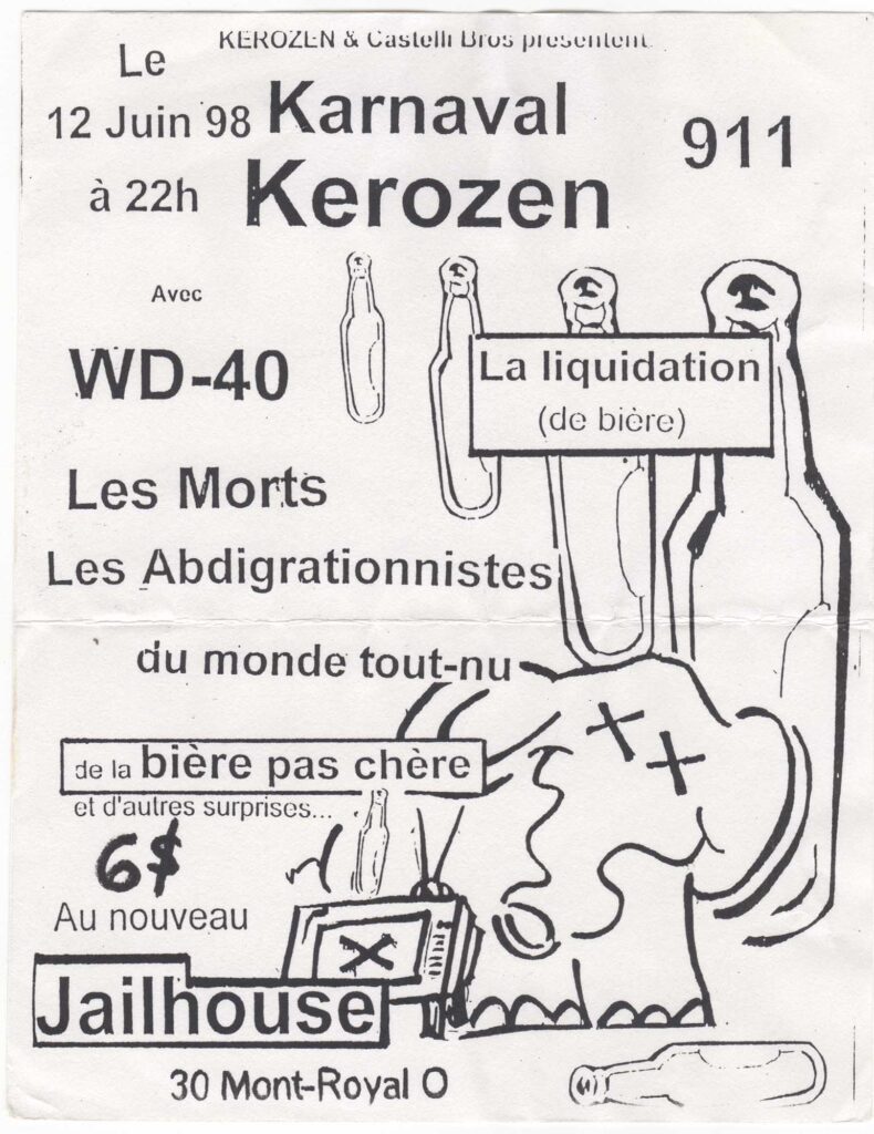 KEROZEN WD40 LES MORTS LES ABDIGRADATIONNISTES