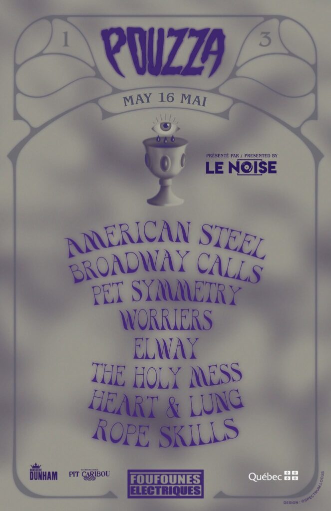 AMERICAN STEEL BROADWAY CALLS PET SYMMETRY WORRIERS ELWAY THE HOLY MESS HEART & LUNG ROPE SKULLS
