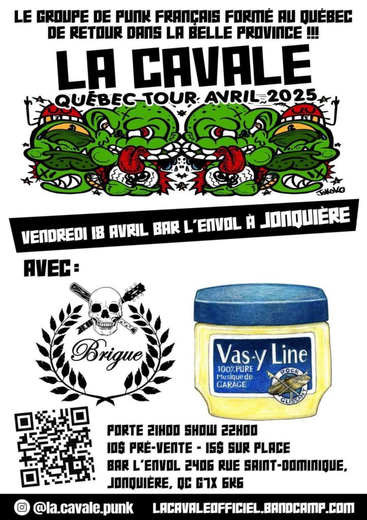 LA CAVALE BRIGUE VAS-Y LINE