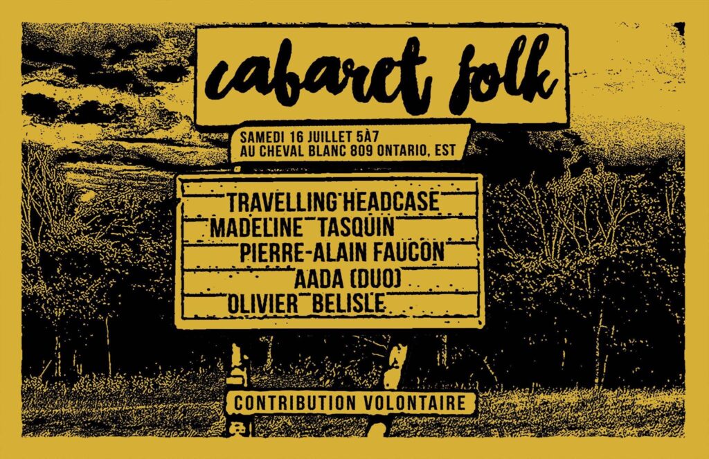 TRAVELLING HEADCASE MADELINE TASQUIN PIERRE-ALAIN FAUCON AADA (DUO) OLIVIER BELISLE