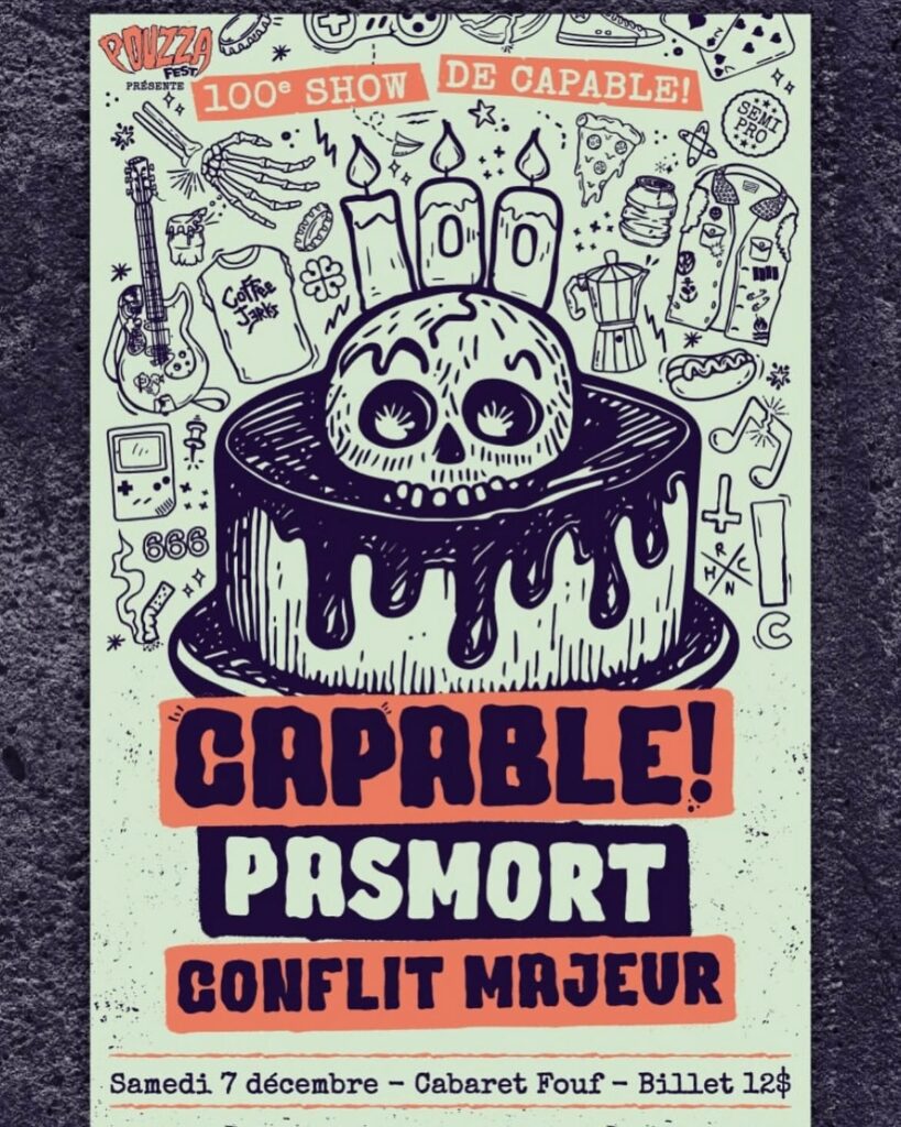CAPABLE! PAS MORT CONFLIT MAJEUR