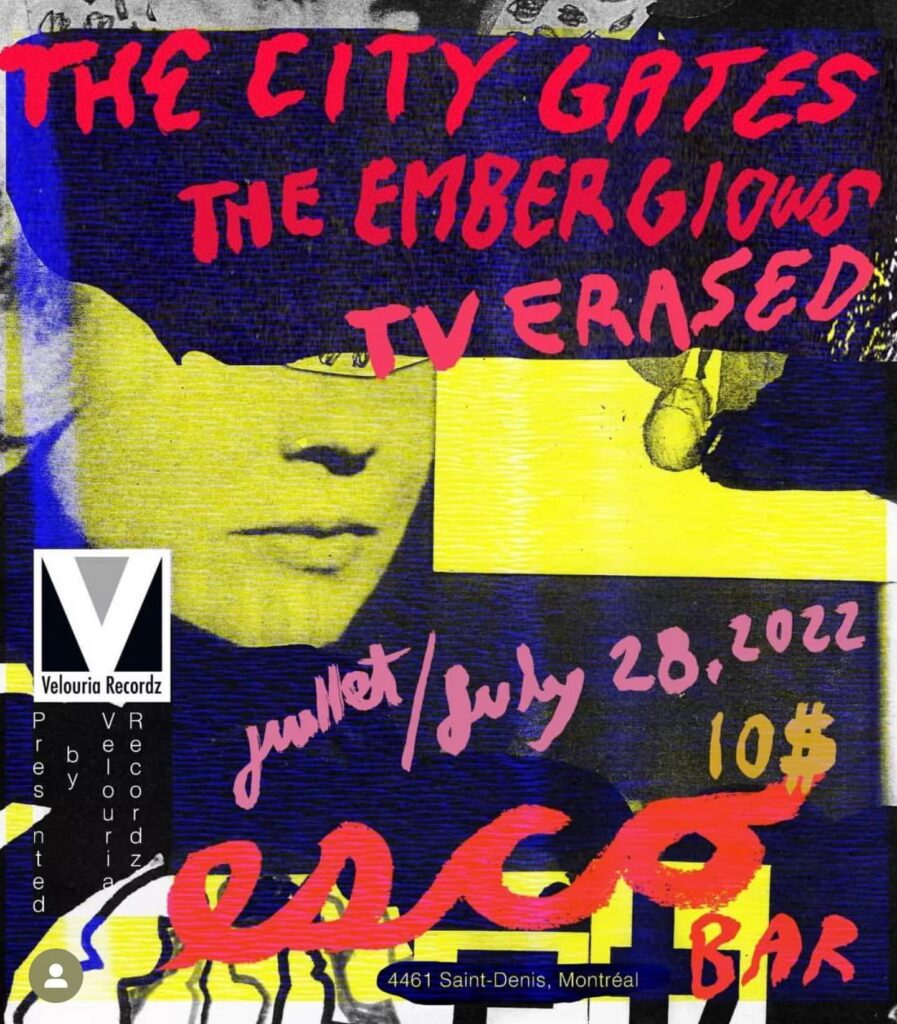 THE CITY GATES THE EMBER GLOWS TV ERASED