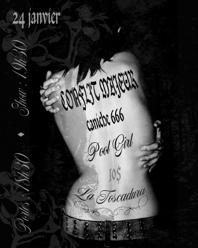 CONFLIT MAJEUR CANICHE 666 POOL GIRL