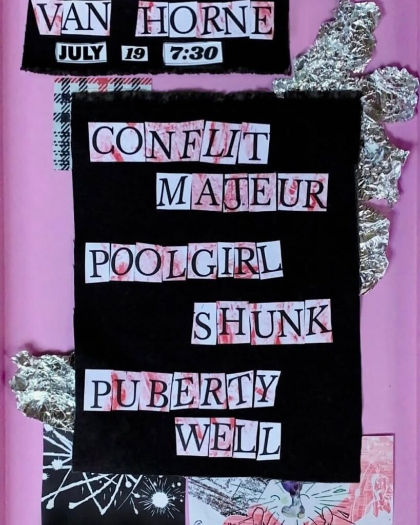 CONFLIT MAJEUR POOL GIRL SHUNK PUBERTY WELL