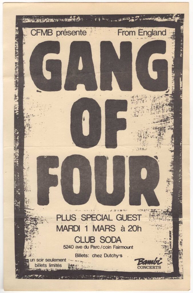 GANG OF FOUR TERAPI