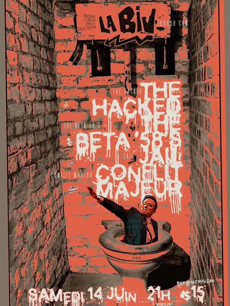 THE HACKED BETA 58&rsquo;S JAIL CONFLIT MAJEUR