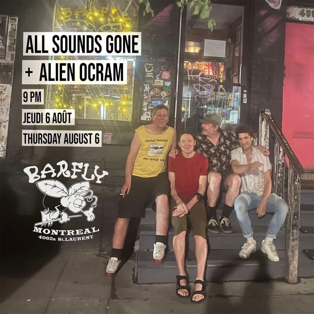 ALL SOUNDS GONE ALIEN OCRAM