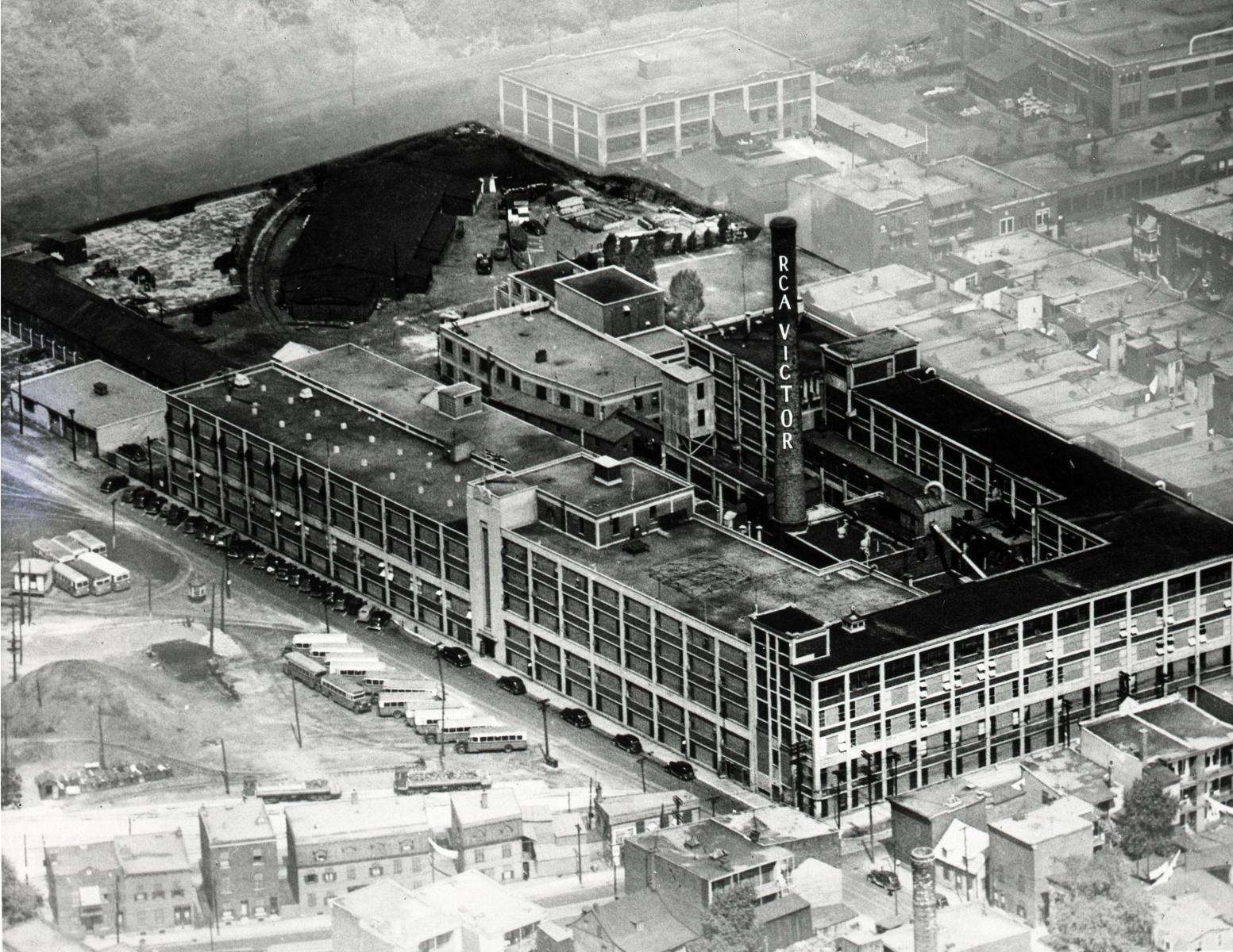 RCA Victor à Saint-Henri dans les années 1940