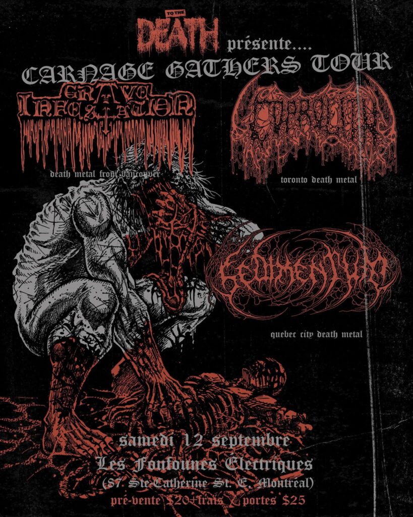 GRAVE INFESTATION CORPOLITH SEDIMENTUM