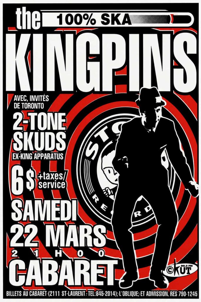 THE KINGPINS 2-TONE SKUDS
